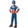 Kostým Captain America detský (Mărimea - Copii L: 128 cm)