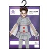 Detský dievčenský kostým - Killer Clown (Mărimea - Copii M: 115-123 cm)
