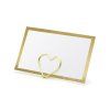 Menovka - zlatý rám 10 ks