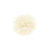 3137 1 pompom v tvare kvetu kremovy 25 cm