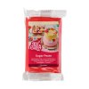 48128 cerveny rolovany fondant fire red farebny fondan 250 g