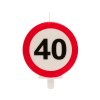 Lumânare aniversară - 40