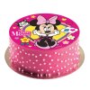 Jedlý papier - Minnie Mouse ružový 20 cm