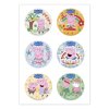 57282 2 mix jedlych obrazkov peppa pig 6 ks