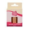 Bronzová jedlá metalická farba Metallic Food Paint Copper 30ml