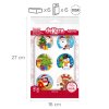 236031 MIX DISCOS COMESTIBLES NAVIDAD ZERO 6U Ø 58CM A5 22