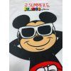 Chlapčenský letný set tričko a nohavice - Mickey Mouse sivý