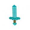 Meč Minecraft - Diamond Sword modrý
