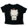 Tricou pentru fetiță - Hello Kitty negru
