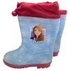 Cizme de cauciuc pentru fete - Frozen albastru-roz