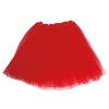 Dámska TUTU sukňa - červená 40 cm