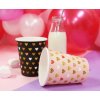 Pahare de hârtie - Xoxo roz 250 ml 6 buc