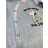 Salopetă pentru bebeluși Snoopy - albastru