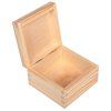 Drevená krabička 10 x 10 x 5,5 cm