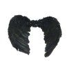 Anjelské krídla - čierne 50 cm