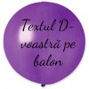Balon cu text - Violet 80 cm