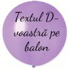 Balon cu text - Lavandă 80 cm