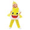 Detský kostým - Baby Shark žltý