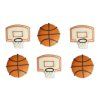 Cukrové zdobenie - Basketbal 6 ks