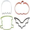Sada vykrajovačiek - Halloween Frankenstein 4 ks