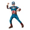 Detský kostým deluxe - Captain America (Mărimea - Copii M: 116 cm)