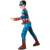 Detský kostým deluxe - Captain America (Mărimea - Copii M: 116 cm)