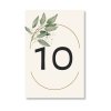 Číslo stola - Eucalyptus (Selectați cantitatea 1 buc - 10 buc)