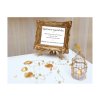 Etichete informative de nuntă - Ornament elegant 12 buc