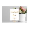 Etichete informative de nuntă - Ornament elegant 12 buc