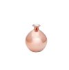 pink gold ball vase dia 12 5cm x 14 5cm