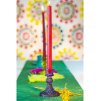lavender candle holder dia 8cm x 10 5cm (1)