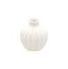 Keramická váza guľa - White 9,5 x 10,5 cm