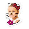 Personalizovaný zápich na tortu - Hello Kitty
