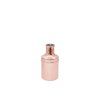Sklenená váza - Ružovozlatá 7 x 13 cm