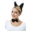set cat black 3 pieces ears bow tie tail (2)