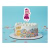Topper personalizat pentru tort - Aniversare roz