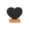 slate heart table place holder 7cm x 7cm