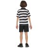 Detský kostým s krátkym rukávom - Pugsley Addams (Mărimea - Copii M: 115-123 cm)