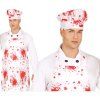 Set krvavého kuchára - Zástera a a čiapka