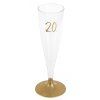 Poháre na šampanské - 20. narodeniny