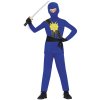 Costum pentru băieți - Luptător Ninja albastru