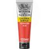 Akrylová farba červená 120ml Winsor & Newton