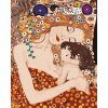 Maľovanie podľa čísel - Matka a dieťa ©Gustav Klimt 40 x 50 cm