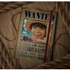Zápisník s pevnou väzbou Luffy Wanted – One Piece