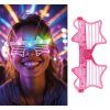 112359 svietiace led okuliare hviezdy