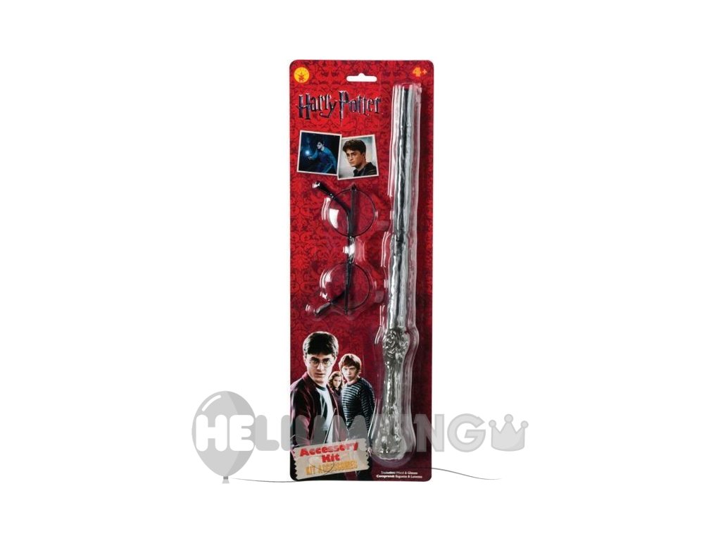 Harry Potter Blister Kit Wand and Glasses 5964101 193afec96fe4045fba3b93c71d8a223c
