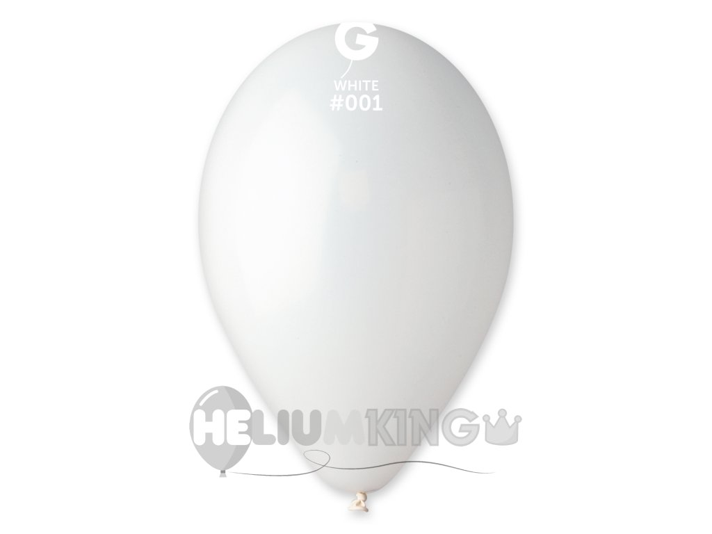 Pastelno bela balon 26 cm