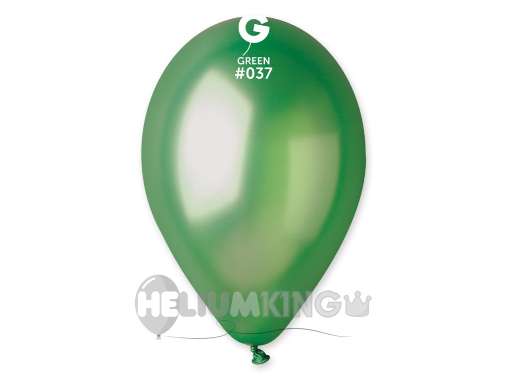 Kovinski balon Malahit 26 cm