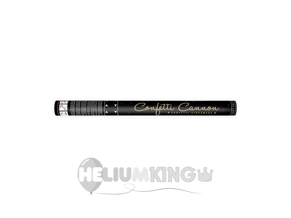 Strelci konfetov - zlati trakovi 60 cm