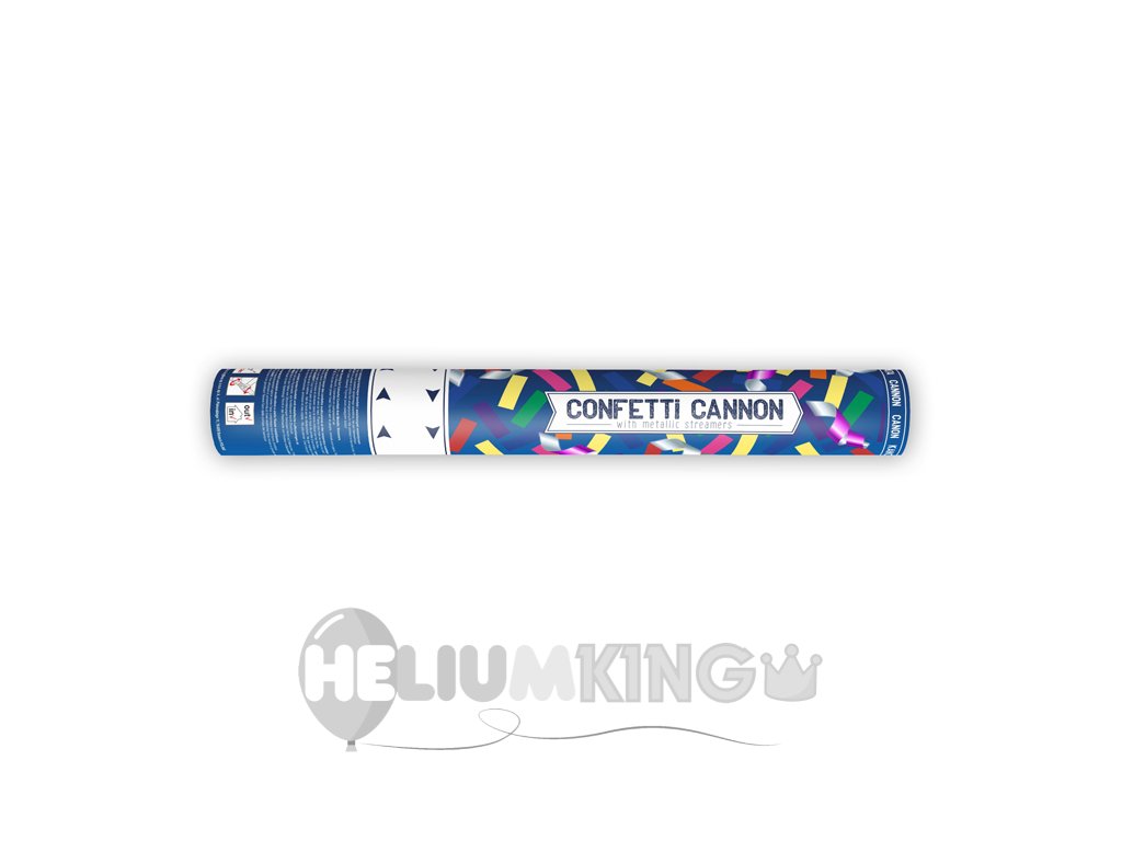 Strelci konfetov in trakov - mešanica barv 40CM